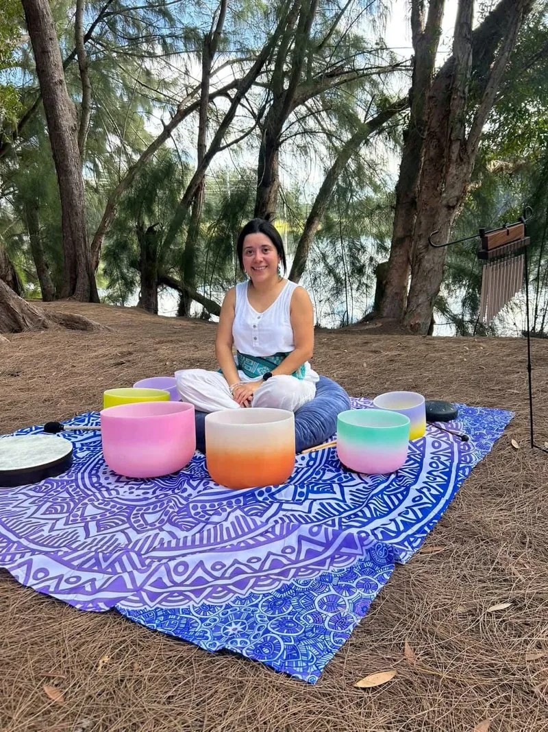 Private sound healing session