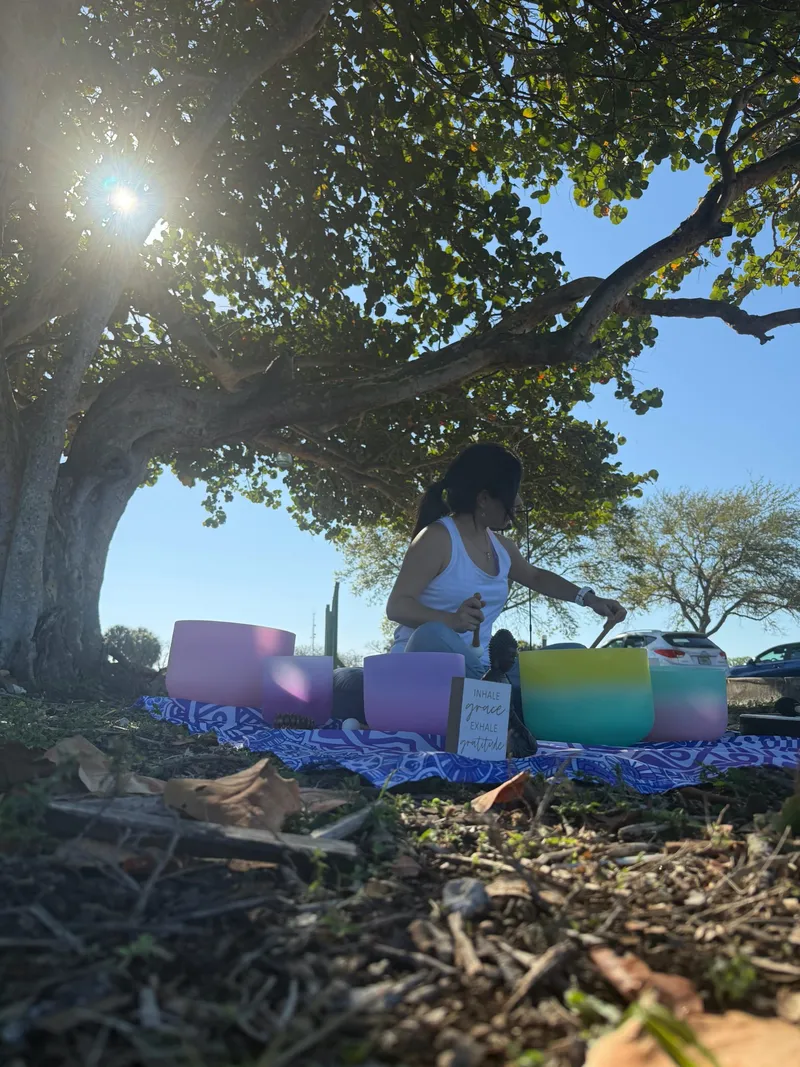 Private event sound healing